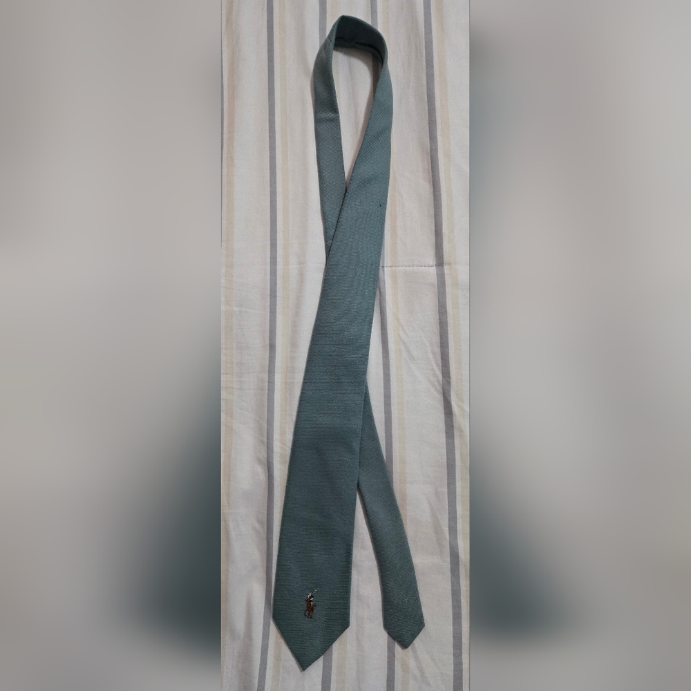 Vintage Ralph Lauren Lite Green Tie